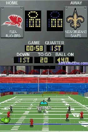 Backyard Football (USA) screen shot game playing